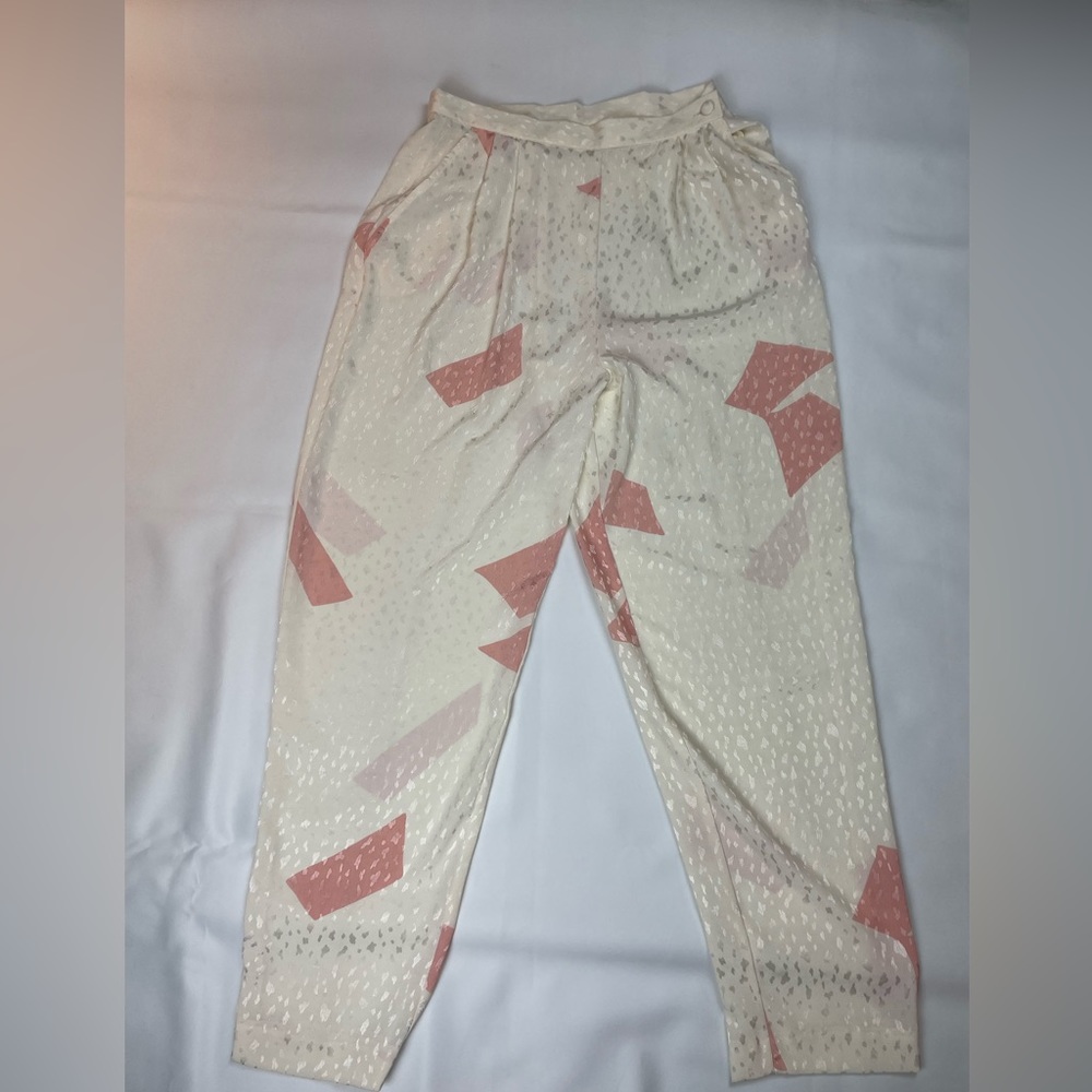 Vintage La Blanca Resort Wear / Party pants, Made in USA, youth 14 or women’s XS
